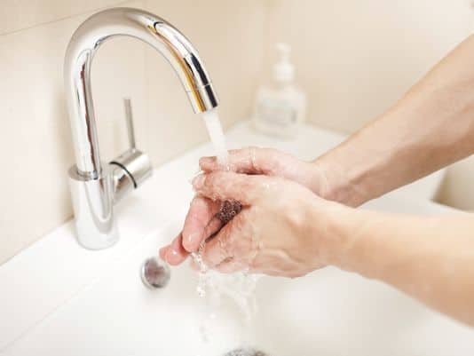 vask hendene