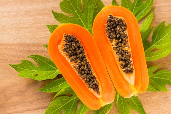 fordelene med papaya blader