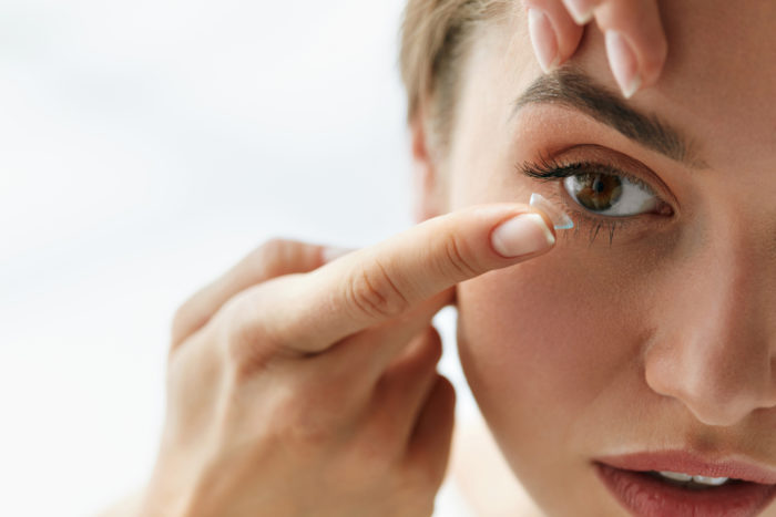 hvordan du bruker kontaktlinser