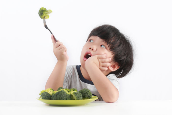 myten om å spise vaner hos barn