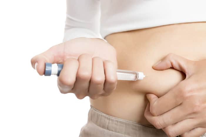 Feil injeksjon av insulin