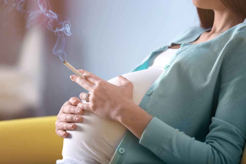 røyking mens gravid