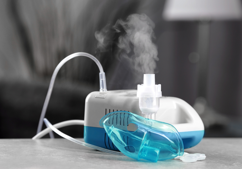 Dampinhalator forstøver for medisin for åndedrettsproblemer