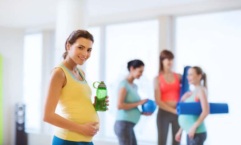 trening under graviditet