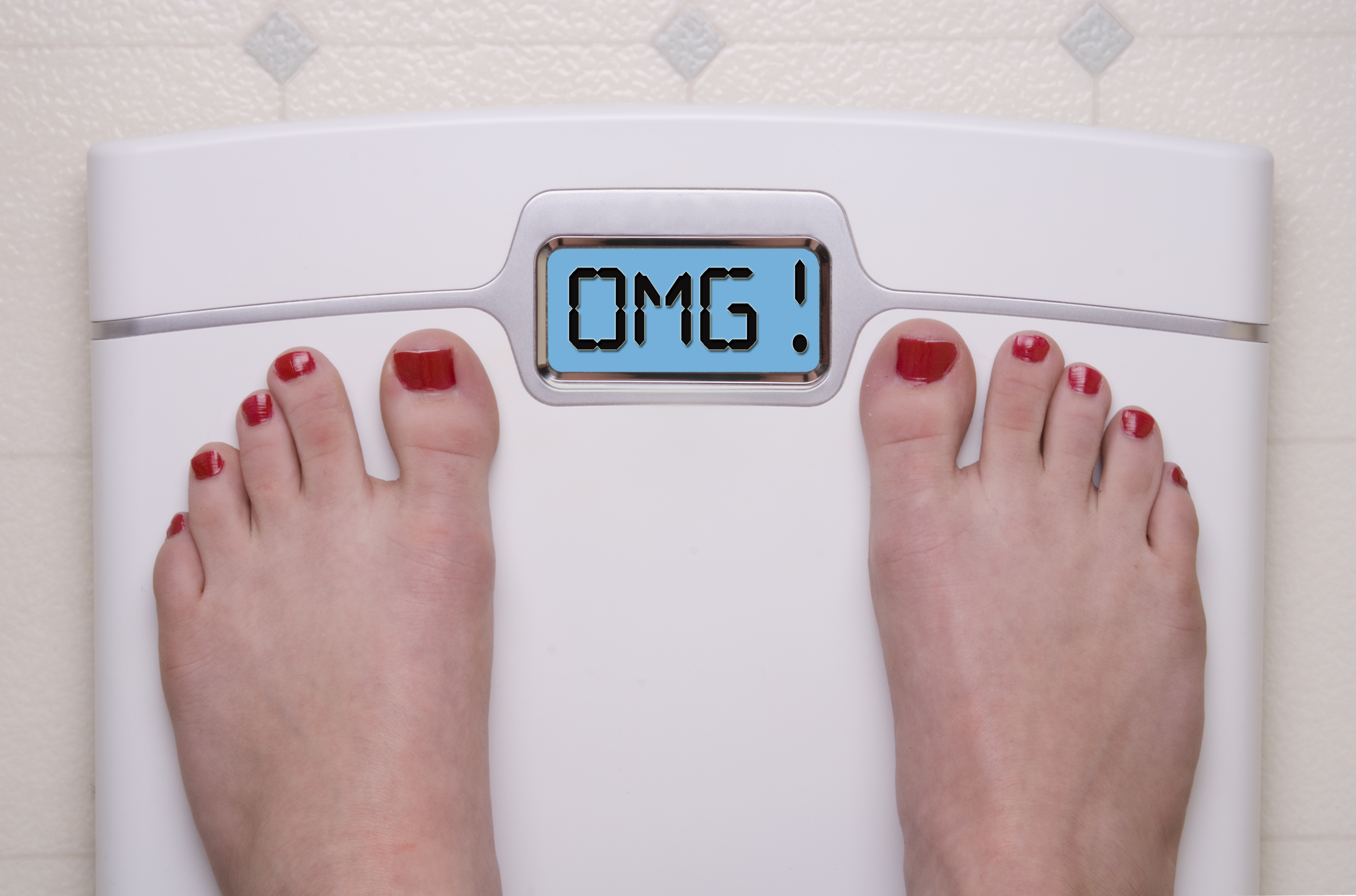 kroppsvekten stiger under fasting