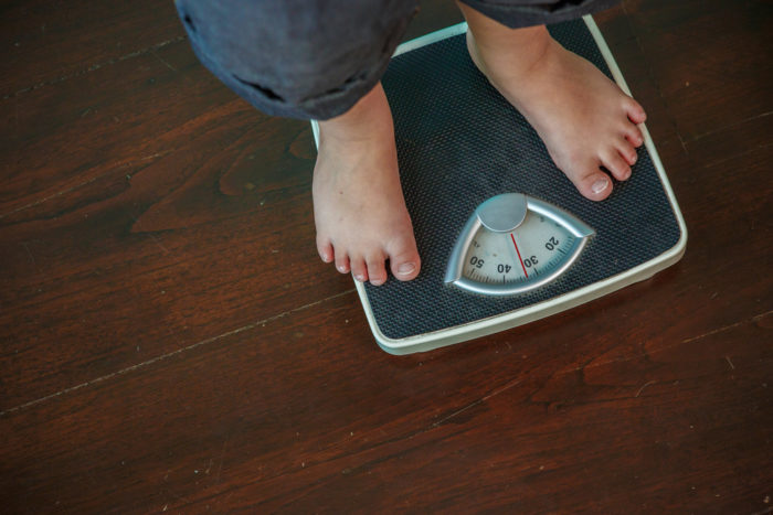 kroppsvekten stiger under pubertet