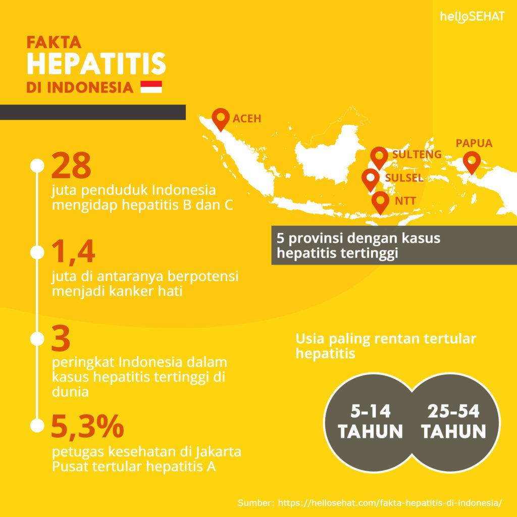 Fakta om hepatitt i Indonesia