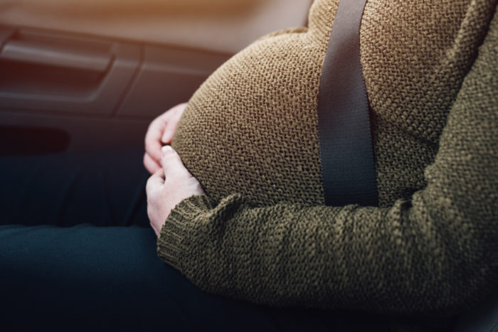 bli gravid med bil