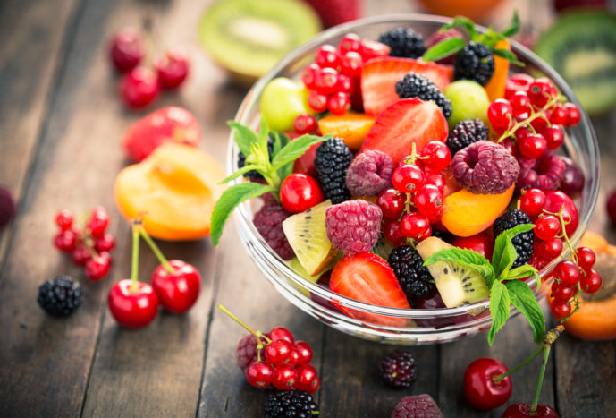 spis den sunneste frukten
