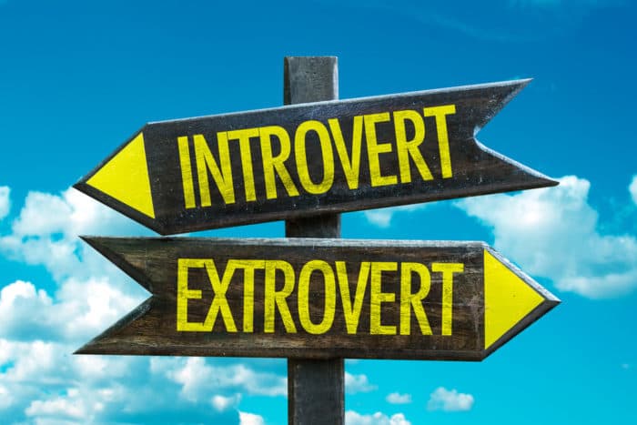 helse utadvendt introvert personlighet