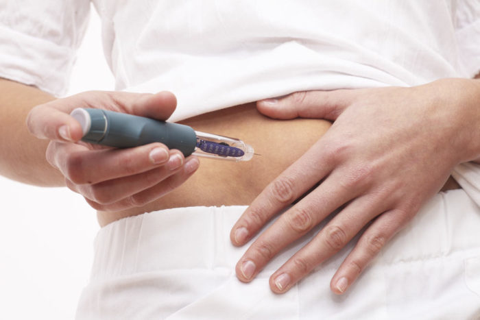 Insulin injeksjoner av kunstig pankreas type 1 diabetes