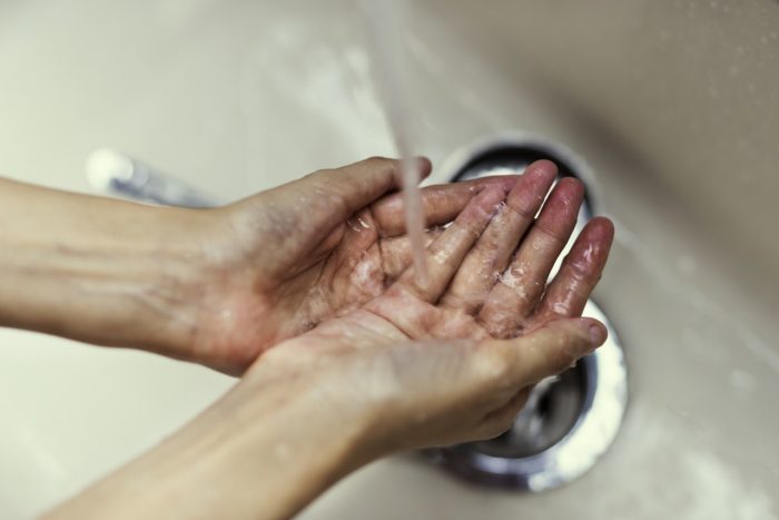 vask hendene