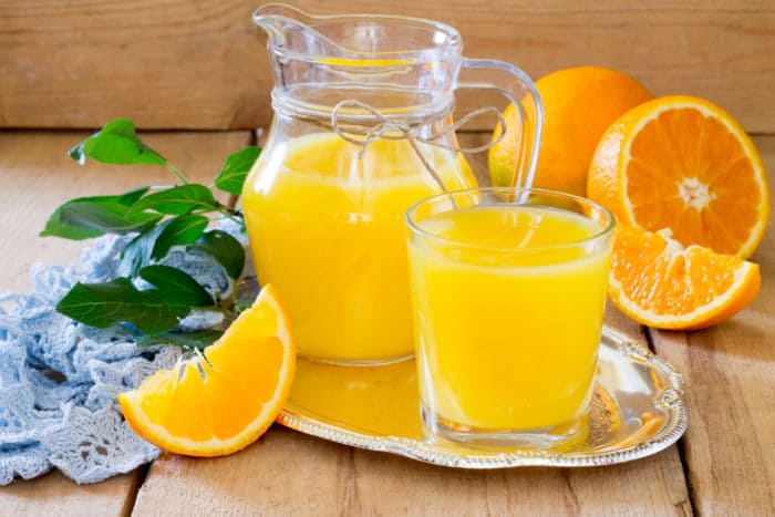 velg sunn appelsinjuice