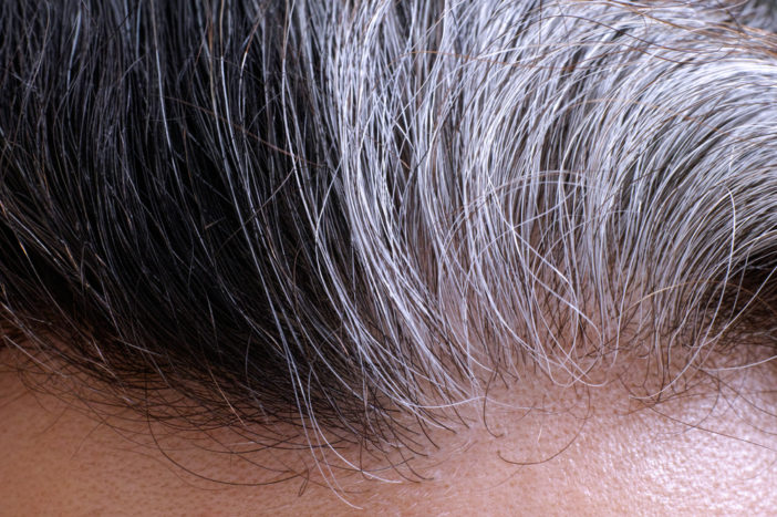 årsaker til graying pubic hair