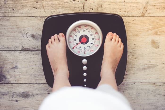 kroppsvekten stiger etter fasting