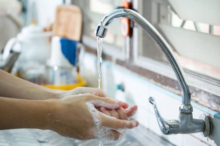antiseptisk håndvask såpe