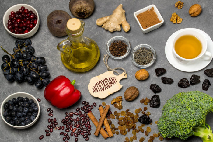 matvarer som er høye i antioksidanter