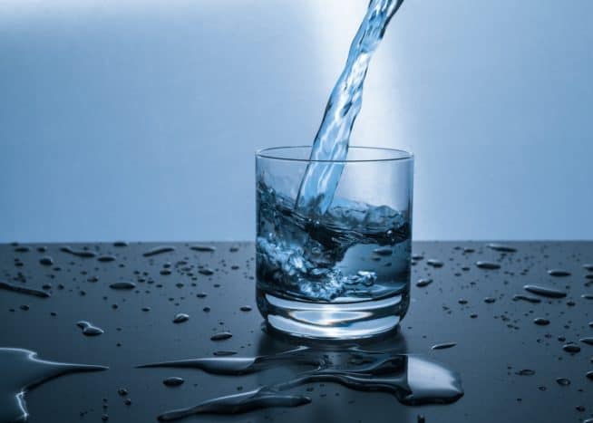 en diett å drikke vann uten å spise